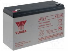 Аккумуляторная батарея Yuasa NP 12-6 Yuasa NP 12-6 фото, купить, цена, магазин